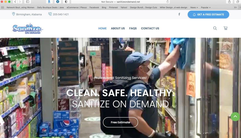 Sanitizeit Website